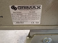 Bandschuurmachine, grimax, 75x-2000 - afbeelding 8 van  11