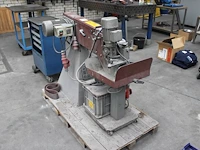 Bandschuurmachine grit gx75 met radiusslijp/uitsnijdmodule grit gxr. - afbeelding 1 van  3