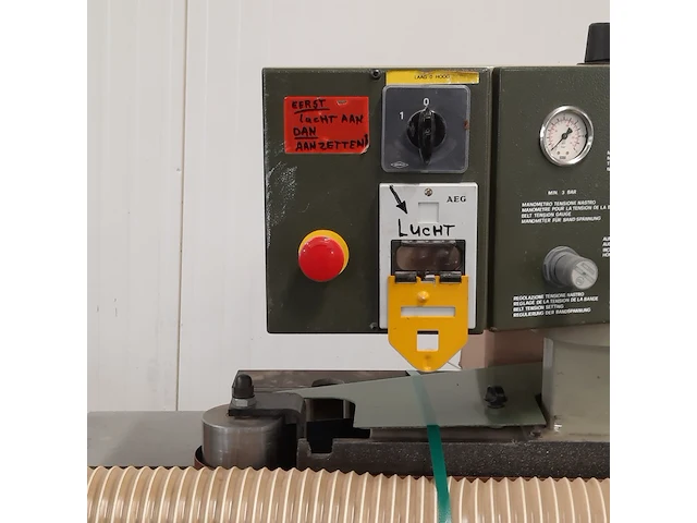 Bandschuurmachine, skm, unilev 510n/sb - afbeelding 8 van  12