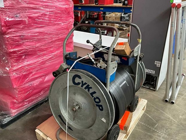 Bandsluitapparaat + haspel trolley (2x) - afbeelding 2 van  4