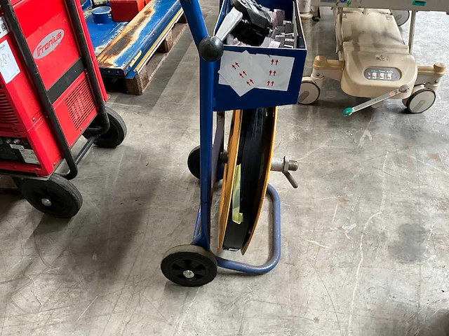 Bandsluitapparaat + haspeltrolley - afbeelding 2 van  3
