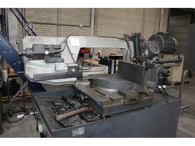 Bandzaagmachine huvema hu350s. bouwjaar 1999. - afbeelding 3 van  4