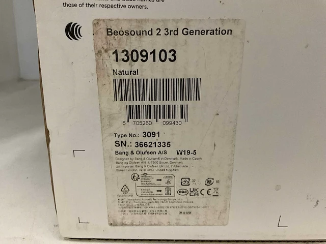Bang & olufsen beosound 2 smartspeaker 3d generation - afbeelding 5 van  5
