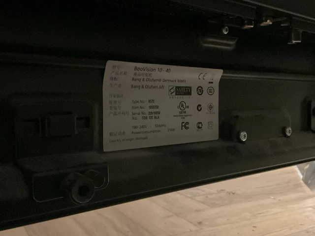 Bang & olufsen beovision 10 - 40 40” televisie - afbeelding 7 van  7