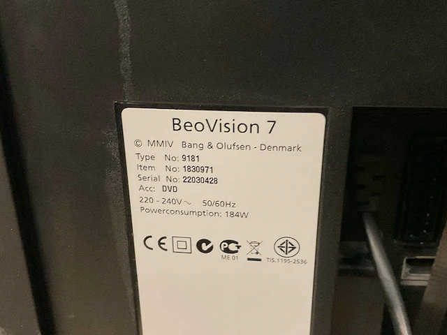 Bang & olufsen beovision 7- 40 40” televisie - afbeelding 8 van  8