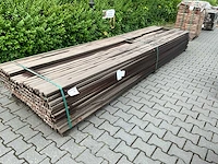 Bangkirai hardhout afdek kap (4000x46x33mm) (260x) - afbeelding 2 van  5