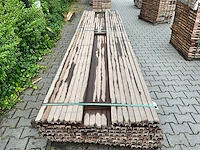 Bangkirai hardhout afdek kap (4000x46x33mm) (260x) - afbeelding 3 van  5