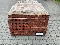Bangkirai hardhout schuttingpaal (2000x90x90mm) (70x) - afbeelding 3 van  4