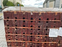 Bangkirai hardhout schuttingpaal (2000x90x90mm) (84x) - afbeelding 4 van  4