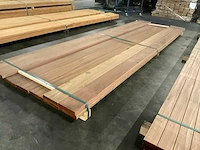 Bangkirai planken geschaafd 28x145 mm (11x) - afbeelding 3 van  6