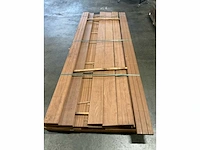 Bangkirai planken geschaafd 28x145 mm (15x) - afbeelding 5 van  6