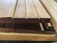 Bangkirai planken geschaafd 28x145 mm (15x) - afbeelding 6 van  6