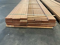 Bangkirai planken geschaafd 28x145 mm (32x) - afbeelding 2 van  6