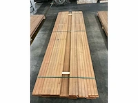 Bangkirai planken geschaafd 28x145 mm (34x) - afbeelding 5 van  6
