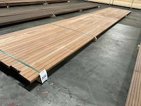 Bangkirai planken geschaafd 28x145 mm (7x) - afbeelding 1 van  6