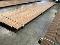 Bangkirai planken geschaafd 28x145 mm (7x) - afbeelding 3 van  6