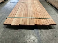 Bangkirai planken geschaafd 28x145 mm (7x) - afbeelding 4 van  6