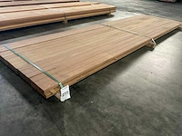 Bangkirai planken geschaafd 28x190 mm (10x) - afbeelding 1 van  6