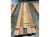 Bangkirai planken geschaafd 28x190 mm (12x) - afbeelding 5 van  6