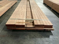 Bangkirai planken geschaafd 28x190 mm (18x) - afbeelding 4 van  6