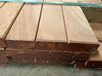 Bangkirai planken geschaafd 28x190 mm (18x) - afbeelding 6 van  6
