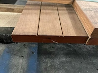 Bangkirai planken geschaafd 28x190 mm (7x) - afbeelding 6 van  6