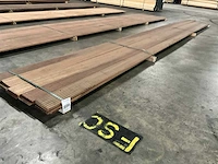 Bangkirai vlonderdelen antislip 21x145 mm (10x) - afbeelding 1 van  6