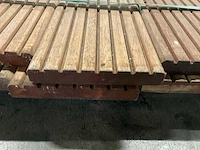 Bangkirai vlonderdelen antislip 21x145 mm (10x) - afbeelding 6 van  6
