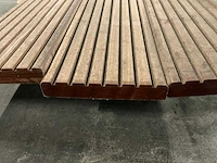 Bangkirai vlonderdelen antislip 21x145 mm (3x) - afbeelding 6 van  6