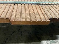 Bangkirai vlonderdelen antislip 21x145 mm (7x) - afbeelding 6 van  6