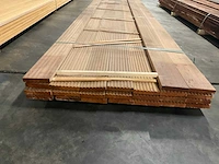 Bangkirai vlonderdelen antislip 25x140 mm (23x) - afbeelding 4 van  6