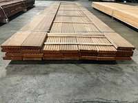 Bangkirai vlonderdelen antislip 25x140 mm (23x) - afbeelding 2 van  6