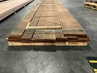 Bangkirai vlonderdelen antislip 28x145 mm (17x) - afbeelding 4 van  6