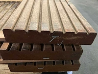 Bangkirai vlonderdelen antislip 28x145 mm (17x) - afbeelding 6 van  6