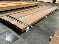 Bangkirai vlonderplanken antislip 21x145 mm (23x) - afbeelding 1 van  6