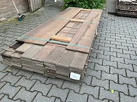Bangkirai yellow balau hardhout vlonderplank (2400-2700x145x21mm) (55x)