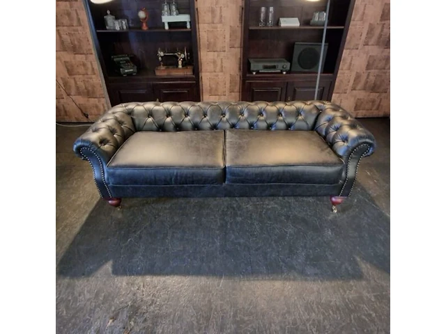 Bank chesterfield, uxbridge , grijs - afbeelding 2 van  4