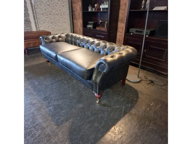 Bank chesterfield, uxbridge , grijs - afbeelding 3 van  4