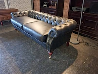 Bank chesterfield, uxbridge , grijs - afbeelding 3 van  4