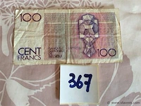 Bankbiljet 100 bfr - afbeelding 2 van  2
