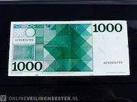 Bankbiljet 1.000 gulden nederland , 1972 - afbeelding 2 van  3