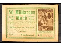 Bankbiljet 50.000.000.000 mark deutsch reich 1923 - afbeelding 1 van  1