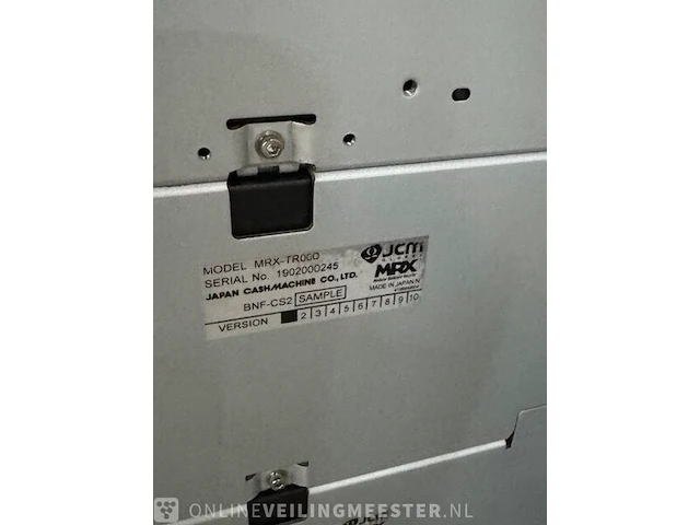 Bankbiljet recycler jcm global, bnf-cs2 - afbeelding 5 van  10