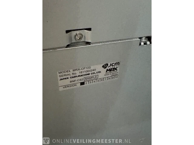 Bankbiljet recycler jcm global, bnf-cs2 - afbeelding 7 van  10