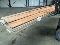Bankirai hardhouten tuinplank 385x14x1,5 cm (36x) - afbeelding 3 van  7