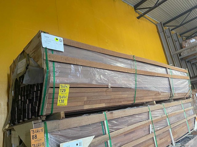 Bankirai regels 4000x68x44mm (112x) - afbeelding 4 van  4