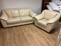 Bankstel leder - afbeelding 1 van  4