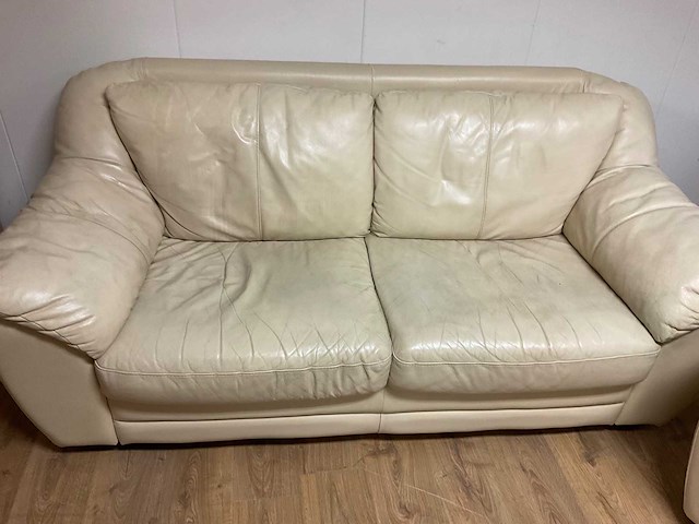 Bankstel leder - afbeelding 2 van  4