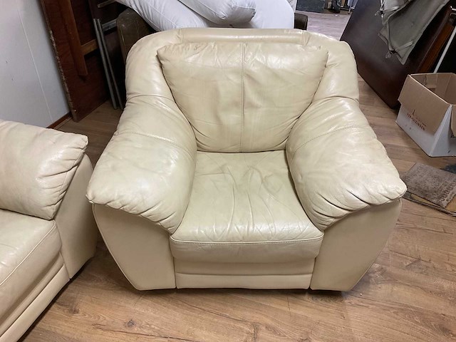 Bankstel leder - afbeelding 3 van  4