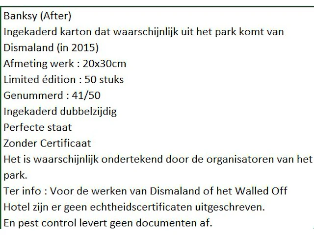 Banksy - afbeelding 3 van  3